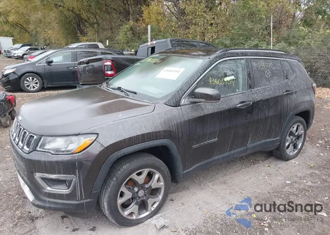 2018 Jeep Compass Limited 4X4 z USA, uszkodzony, nr VIN 3C4NJDCB7JT135570